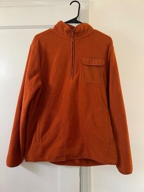 Quarter Zip Fleece Top